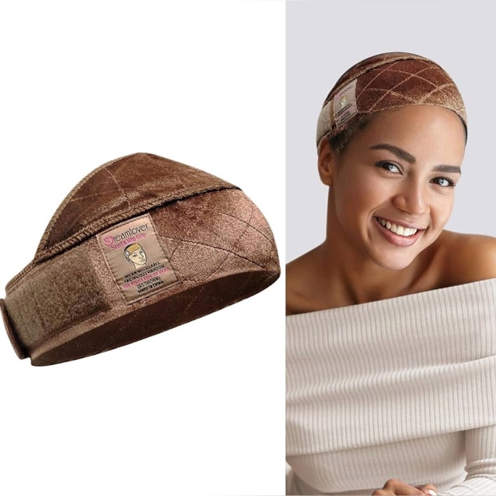 Dreamlover Wig Grip Bands Wide Wig Grip Brown for keeping wigs in place